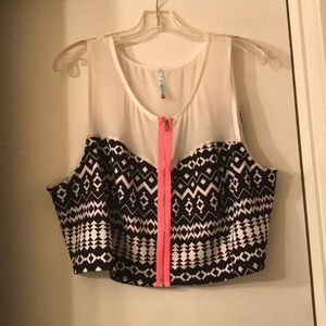 Plus Size Crop Top